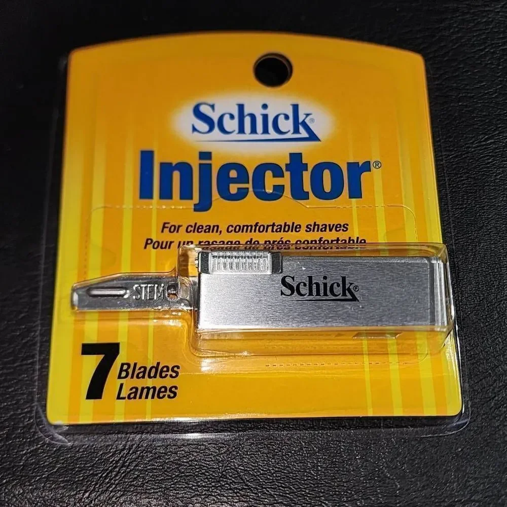 NIP Schick Injector Razor Blades‎ Refill Pack Of 7 Blades New